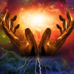God creating the universe
