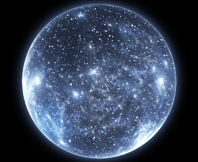 Our Reality inside In a Sphere